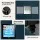 Devanti 40L Bar Fridge Glass Door Mini Fridge Countertop Cooler Black 2-14°C Adjustable Shelves and LED Light