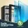 Devanti 78L Black Glass Door Mini Bar Fridge - Compact, Adjustable Shelves, LED Light, Energy Efficient