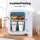Glacio 22L Mini Fridge Portable Cooler & Warmer, White, Dual Power 12V/220V, Quiet, Compact, Tempered Glass Door
