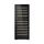 Devanti 80 Bottle Dual Zone Wine Fridge Cooler, Compressor, UV Glass Door, Digital Control, Black, No-Frost
