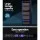 Devanti Dual Zone Wine Fridge Cooler 154 Bottle Capacity, Wooden Shelves, UV Glass Door, Digital Control, Black