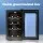 Devanti 8 Bottle Wine Fridge Cooler - UV Glass, LED Lighting, Silent Operation, Thermoelectric Cooling, 1-Year Warranty