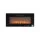 Devanti Electric Fireplace Insert 3D Flame Wall Mounted Recessed 1800W Remote Control 92cm Black 220-240V