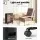Devanti Infrared Heater, Quartz Elements, Black, 53x21x65cm, Portable & Eco-Friendly Radiant Heating Solution
