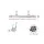 Devanti Electric Infrared Strip Heater 3000W Aluminium, 95cm, Remote, Indoor Outdoor, Silent, IP65 Weatherproof
