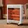 Devanti 2200W Infrared Radiant Portable Electric Heater White Quartz Elements Adjustable Thermostat Silent