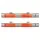 Devanti 2 Pack Infrared Strip Heaters 3000W Remote Control IP65 Silver Wall Ceiling Mount