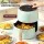 Devanti 5L Touch Control Air Fryer 1700W Green – Healthy Cooking with 8 Presets, 360° Air Circulation, Dishwasher Safe