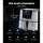 Devanti 7L Air Fryer with LCD Touch Control, Stainless Steel, 1700W Powerful 8-in-1 Cooking, Dishwasher Safe