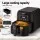 Devanti Air Fryer, Non-Stick 8L, Black, 1700W LCD Touch Control, Oil-Free Cooking with 7 Presets and Dishwasher-Safe