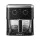 Devanti 4.5L Glass Air Fryer 1350W Dual Knob Controls 80-200°C 60-Minute Timer Black