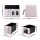 Devanti Air Fryer 9L Dual Zone 2600W, Pink - 3.5L+5.5L Baskets, 4-in-1 Functions,