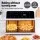 Devanti Air Fryer 9L Dual Zone 2600W, Pink - 3.5L+5.5L Baskets, 4-in-1 Functions,