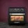 Devanti Air Fryer Oven, Stainless Steel, 15L, Black - Oil-Free Cooking with LCD Touch Panel & 12 Presets