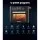 Devanti Air Fryer Oven, Stainless Steel, 20L, Black - LCD Touch, 12 Presets, Oil-Free Cooking, Bonus Accessories