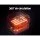 Devanti Air Fryer Oven, Stainless Steel, 20L, Black - LCD Touch, 12 Presets, Oil-Free Cooking, Bonus Accessories