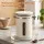 5-Star Chef 1.8 Litre Stainless Steel Coffee Bean Storage Canister with Date Tracker Valve and 30ml Scoop