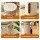 5-Star Chef 1.8 Litre Stainless Steel Coffee Bean Storage Canister with Date Tracker Valve and 30ml Scoop