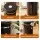 5-Star Chef 1.8 Litre Stainless Steel Coffee Bean Storage Canister with One-Way Valve and Date Tracker