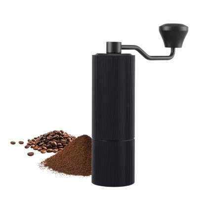 Devanti Manual Coffee Grinder 24 Adjustable Grind Settings Stainless Steel Burr Mill Portable Quiet Hand Grinder