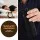 Devanti Manual Coffee Grinder 24 Adjustable Grind Settings Stainless Steel Burr Mill Portable Quiet Hand Grinder
