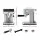Devanti 20 Bar Espresso Coffee Machine, Stainless Steel, 1.2L – Instant Heat, Milk Frother, Mug Warmer, Compact Design
