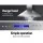 Devanti 1200mm Stainless Steel Commercial Range Hood Wall Mount BBQ Rangehood, 3000m³/hr, Twin Motor, LED, LCD