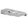 Devanti 90cm Stainless Steel Range Hood with Glass Visor, 3-Speed Fan, LED Lights, and 5-Layer Grease Filter