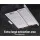Devanti 600mm Stainless Steel Slide-Out Range Hood – High Performance, 2-Speed Motor, LED Light, 60cm, Black/Silver