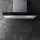 Devanti 60cm Range Hood: Black Glass, Wall-Mounted, 3-Speed Touch Control, LED Lights, High Suction, 5-Layer Filters