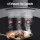 Devanti 90cm Curved Glass Canopy Rangehood 400 m3/h 105W Motor 3 Speeds Brushed Stainless Steel LED Light