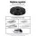 Devanti Range Hood Carbon Charcoal Filters Replacement 17cm 2 Pack, Activated Charcoal, Easy Install, Odour Removal