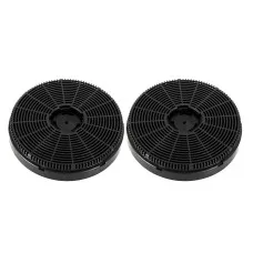 Devanti 16cm Range Hood Carbon Charcoal Filters X2 - Easy Install, Ductless Design, Fresh Kitchen Air, Replace 6 Months