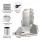Devanti 900mm Wall-Mounted Range Hood - Stainless Steel, 3-Speed Fan, LED Display, Remote Control, 1000m³/hr Suction