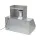 Devanti 900mm Wall-Mounted Range Hood - Stainless Steel, 3-Speed Fan, LED Display, Remote Control, 1000m³/hr Suction