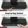 Devanti 1500mm Black Commercial BBQ Range Hood with Dual Motors, Remote Control, LED Lights, and Stainless Steel Body
