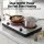 Devanti 2 Hobs Ceramic Cooktop 2400W Infrared Knob Control Black Glass 50x33x7cm Easy Clean 2 Zone Electric