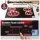 Devanti 76cm Ceramic Cooktop 5 Cooking Zones 7600W Touch Control Black Glass Surface 9 Levels 99-min Timer