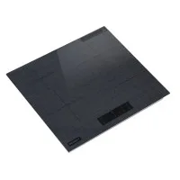 Devanti 60cm Grey Brushed-Effect Ceramic Glass Electric Cooktop 4 Zones Touch Control 6000W Timer Child Lock