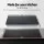 Devanti 60cm Grey Brushed-Effect Ceramic Glass Electric Cooktop 4 Zones Touch Control 6000W Timer Child Lock