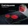 Devanti Electric Ceramic Cooktop, Black Glass, 90cm, 6 Zones, 8200W, Touch Control, Safety Features, Easy Clean