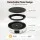 Devanti 2000W Round Ceramic Cooktop Electric Hot Plate with Detachable Grill Plate White 220 mm Glass