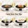 Devanti 2000W Round Ceramic Cooktop Electric Hot Plate with Detachable Grill Plate White 220 mm Glass