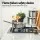 Devanti 30cm 2 Burner Gas Cooktop Stainless Steel Built in Wok Burner Flame Failure Safety Device 4.3kW