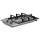 Devanti 30cm 2 Burner Gas Cooktop Stainless Steel Built in Wok Burner Flame Failure Safety Device 4.3kW
