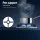 Devanti 30cm 2 Burner Gas Cooktop Stainless Steel Built in Wok Burner Flame Failure Safety Device 4.3kW