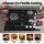 Devanti 60cm 3 Burner Gas Cook-top LPG Natural Gas Electric Ignition Glass Hob Cast Iron Pan Supports Black