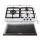 Devanti 60cm 3 Burner Gas Cook-top 6.45kW Stainless Steel Hob with Electric Ignition Silver