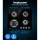 Devanti 60cm Gas Cooktop 4 Burner Black Tempered Glass Surface with Cast Iron Grates, LPG Conversion Kit Included