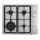 Devanti 60cm Gas Cooktop Stove Hob Silver Stainless Steel 4 Burners Wok Semi-Rapid LPG Conversion Kit Included